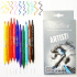 Набор двухсторонних маркеров "Artist Studio Line" для каллиграфии с тонким и скошенным, 10шт